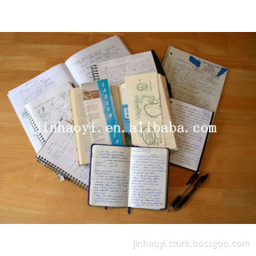Promotion A4 A5 A6 Magnetic leather notebook printing company